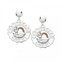 Earrings Chantecler Woman Logo in Silver 40180 - 40180